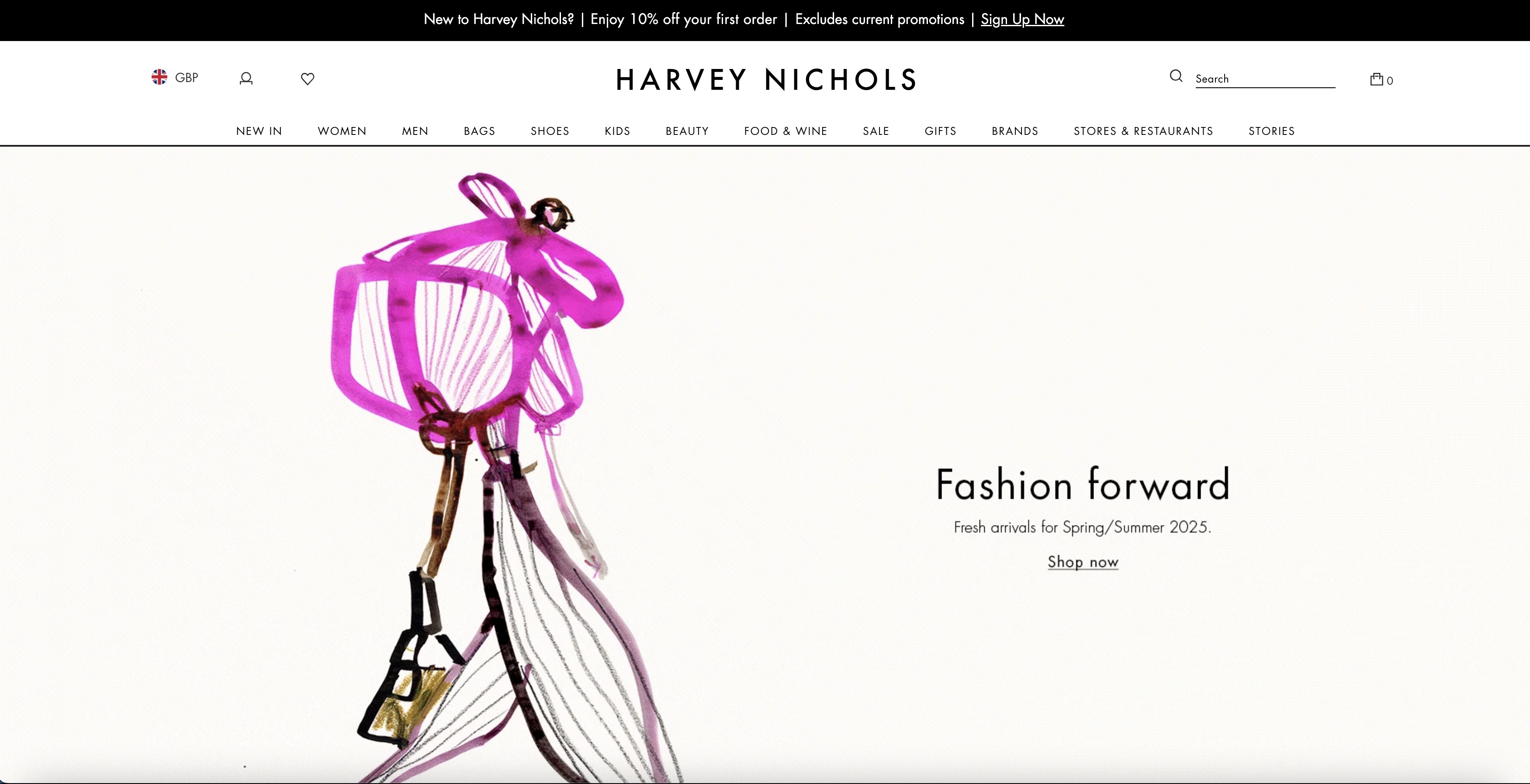 Harvey Nichols digital consultancy case study by ByteBloom